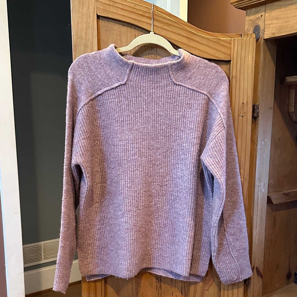Ost Lavender Crew Neck Sweater
